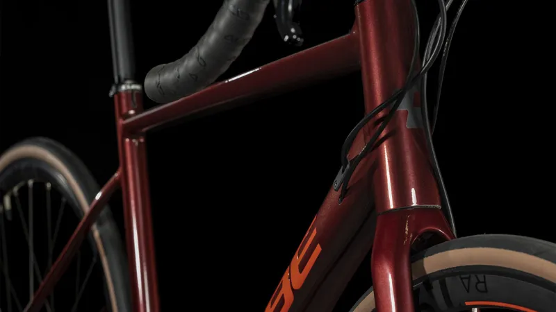 Cube Attain SLX Road Bike in Deep Red/Red - 2024-3